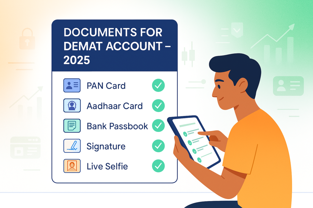 💼 Top 5 Documents Required for Demat Account Opening Online in 2025